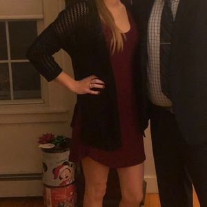 Maroon dress